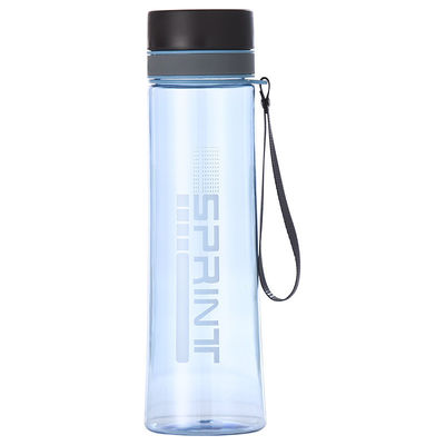 acheter Logo personnalisé Bouteille d'eau de voyage en plastique léger Bouteille d'eau de sport en plein air 500ml/650ml/750ml/1000ml/1200ml avec corde Multifonctionnel online manufacture