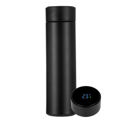 acheter Bouteille d'eau intelligente en acier inoxydable à l'épreuve de fuite 350/500ML avec affichage de température LED Bouteille d'eau sous vide en acier inoxydable pour les sports de plein air facile à nettoyer online manufacture