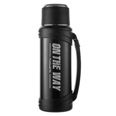 acheter Bouteille à vide en acier inoxydable isolé 2 litres Bouteille de voyage en acier inoxydable 316 extérieure avec poignée facile à nettoyer avec couvercle sans danger pour les aliments online manufacture