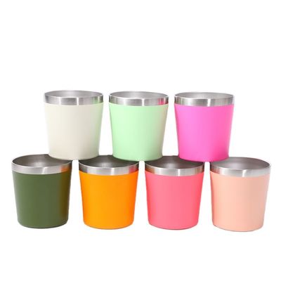 acheter Coupe de café en acier inoxydable de qualité alimentaire 8 oz Coupe de voyage en acier inoxydable pour lave-vaisselle de voiture Sécurisé sans BPA Certification BSCI/ISO9001 online manufacture