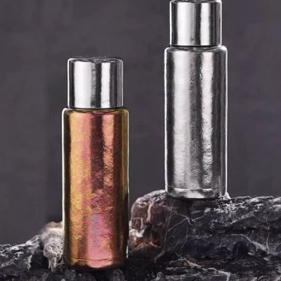 acheter Ultra léger Portable 750 ml Bouteille d'eau en titane isolée Anti-oxydation Bouteille d'eau en titane à double paroi Disponible en bleu argenté et en cuivre online manufacture