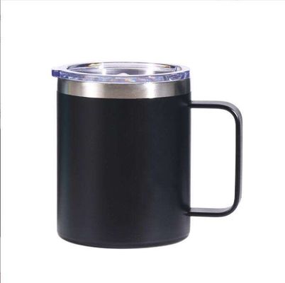 acheter 14 oz en acier inoxydable, tournevis, tasse à café isolée, logo personnalisé, tasse à vin, tasse à café sous vide avec poignée online manufacture
