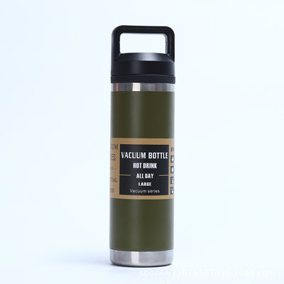 acheter 20OZ / 28OZ / 40OZ Bouteille d'eau à double paroi en acier inoxydable isolé sous vide,bouteille de grande capacité pour l'eau chaude ou glacée,thé,café,jus,multifonctionnel comme tasse ou bouteille online manufacture
