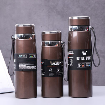 acheter Fourniture transfrontalière exclusive de 316 thermos en acier inoxydable Mug portable Sling bouilloire de voyage grande capacité bouteille d'eau de sport en plein air lot online manufacture
