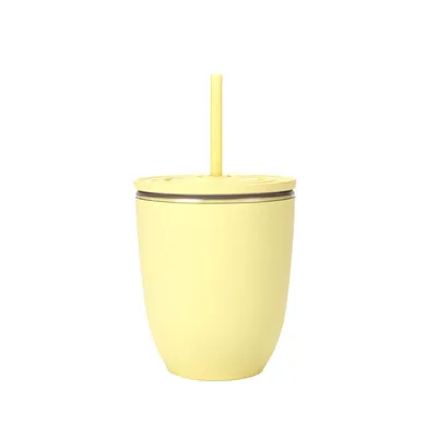 acheter Gobelet en plastique à double paroi d'été en gros Léger Grande capacité Portable Revêtement en caoutchouc Avec véhicule monté Bouteille d'eau de paille givrée online manufacture