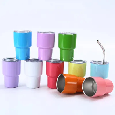 acheter Mini Shot 2 oz Curve Tumbler - double paroi sous vide isolé - fond antidérapant - Tumbler en acier inoxydable online manufacture