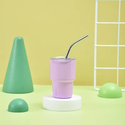 acheter Des petits verres avec paille, des mini-boîtes avec couvercle et paille, des boîtes isolantes Kawaii pour l' espresso, des spiritueux, des cadeaux drôles. fabrication en ligne