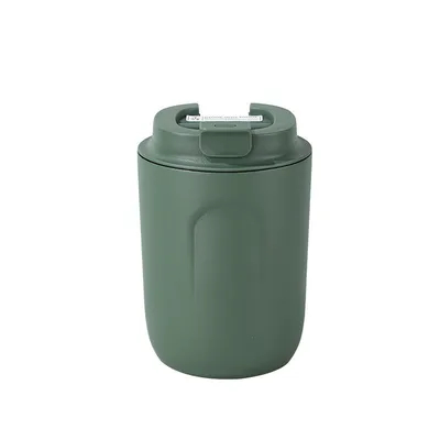 acheter Coupe à café en acier inoxydable tasse de voyage double coupe à vide à paroi coupe recyclable pour voiture thermos avec couvercle pour garder le café chaud / glacé online manufacture