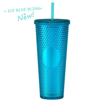 acheter Factory Direct Supply Double-layer Plastic Straw Cup, Large Capacity Creative 710ml Durian Cup, Prickly Cup, Portable Diamond Cup fabrication en ligne