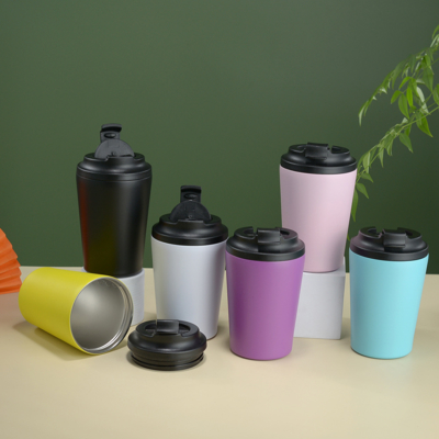 acheter Cross-border 304 Stainless Steel Insulated Tumbler Elegant Unisex Coffee Holder Portable For Business & Home Customizable Design fabrication en ligne