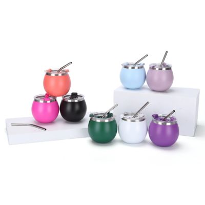 acheter Tasse isotherme transfrontalière Amazon en acier inoxydable 304 Mini tasse à maté brésilienne et argentine en forme d'œuf Portable pour l'extérieur fabrication en ligne