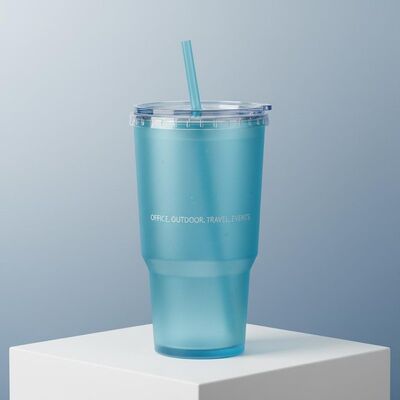 acheter Gobelet réutilisable polyvalent en plastique, isolé sous vide, durable et léger, adapté pour le bureau, l'extérieur, les voyages et les événements fabrication en ligne