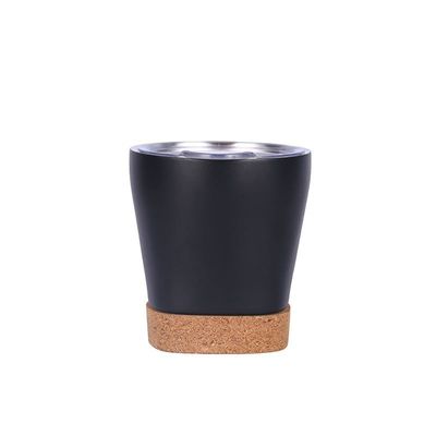 Table Protect 8 Oz Tumbler isolé à double paroi en acier inoxydable Tumbler bouchon de fond de tasse de café personnalisée avec couvercle de remplissage pratique et facile à nettoyer