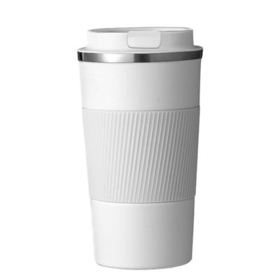 17 oz tasse de café de voyage avec couvercle en acier inoxydable isolée à usage réutilisable évier de café étanche aux fuites cadeaux pour les amateurs de café