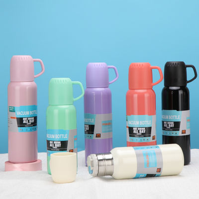 Bouteille à vide en acier inoxydable et tasse à café 500 ml