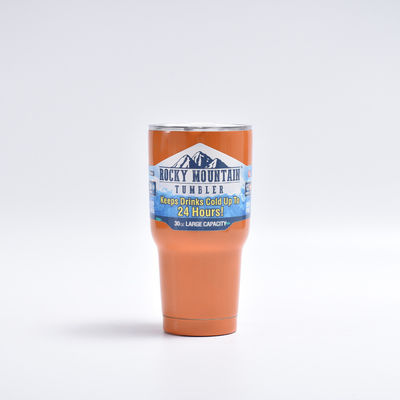 30oz étui en acier inoxydable à double paroi étui à vide isolé avec couvercle ouvert facile de qualité alimentaire 30 oz étui à café pour boissons chaudes et froides étui isolé durable pour le travail de voyage