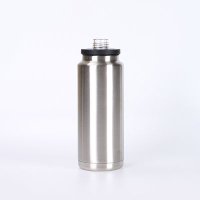 18 oz bouteille à vide isolée bouteille d'eau en acier inoxydable avec Chug Cap Glace rose