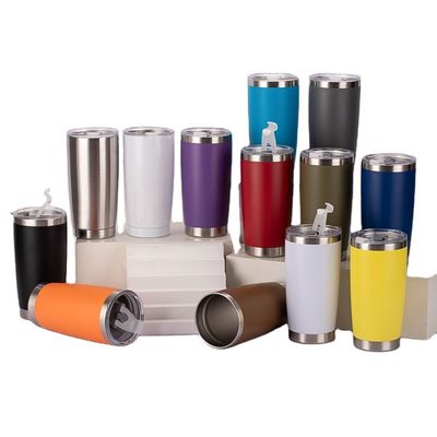 Fabrique isolée en acier inoxydable 20 oz tasse à boire de voyage verre de café petite bouteille d'eau