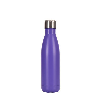 Bouteille de coke de grande capacité en acier inoxydable 304 Coupe isolée Bouteille d'eau de sport en plein air