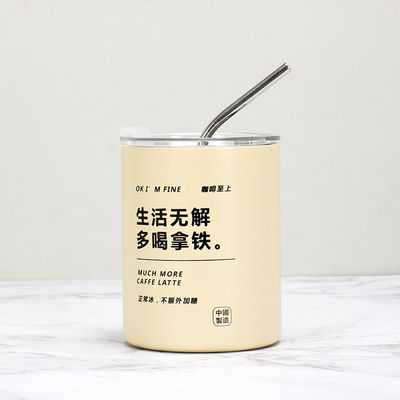 600 ml tasses de café de voyage isolées sous vide en acier inoxydable