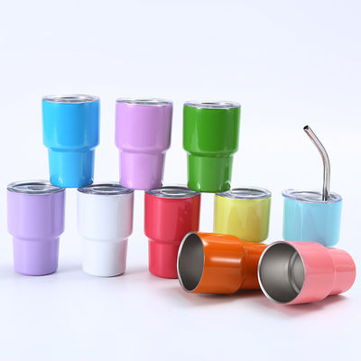 Mini Shot 2 oz Curve Tumbler - double paroi sous vide isolé - fond antidérapant - Tumbler en acier inoxydable