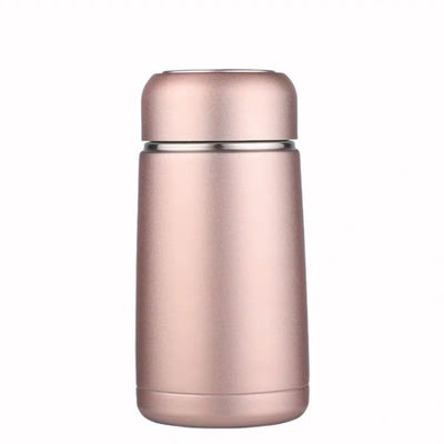 Mini-Tumbler Petites bouteilles d'eau en acier inoxydable Mini-bouteilles d'eau en acier inoxydable 7 oz Coupe isolée chaude et froide isolée