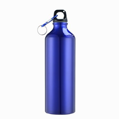 Bouteilles d'eau en aluminium 20 oz Bouteilles d'eau blanches réutilisables Bouteilles d'eau légères Bouteille de sport en aluminium Bouteille de voyage à l'épreuve des fuites