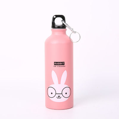 Bouteille d'eau en aluminium - Bouteille d'eau sportive à bouche étroite avec couvercle à vis bouclé, isolé sous vide et sans BPA, bouteille d'eau extérieure portable