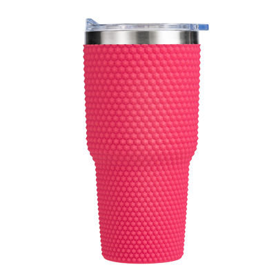 Amazon 20 oz Grands coupe de voiture double couche plastique coupe intérieure en acier extérieur coupe d'eau en plastique personnalisation de logo transfrontalier