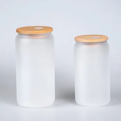 Résistance à la chute Bouteille de verre à boire Café à boire Tasse à thé Boissons ménagères Bouteille de verre à boire de grande capacité