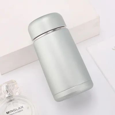 350ml Mini Cute Coupe de café Bouteilles à vide Thermose Bouteille en acier inoxydable Bouteille d'eau de voyage Bureau Thé thermique scellé et imperméable, compact et portable
