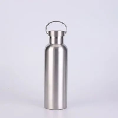 17 oz bouteille d'eau de sport en acier inoxydable isolée bouteilles d'eau réutilisables avec poignée Bouteille métallique pour les randonneurs cadeau
