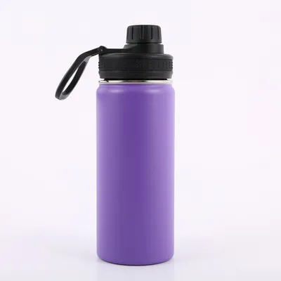 18 oz 22 oz 24 oz 32 oz 40 oz Bouteille d'eau isolée avec couvercle à bec