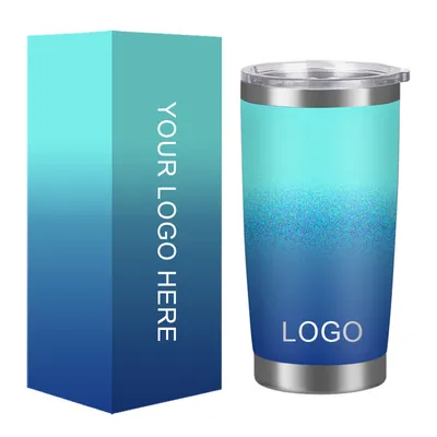 20 oz d' acier inoxydable à double paroi Vacuum Vasos Coupe de voyage Tumbler Coupe de café thermique avec couvercle