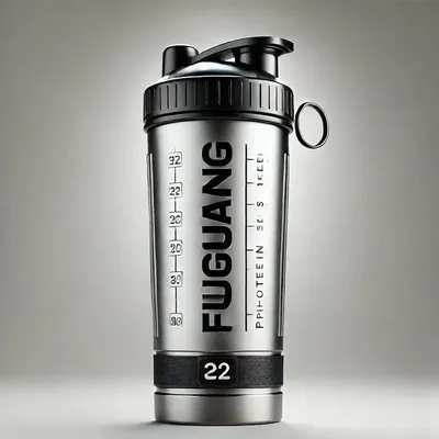 Bouteille de mélangeur de protéines à vis à couvercle Bpa Bouteille de mélangeur de protéines sans BPA 500/750ML Matériau en acier inoxydable 304 Facile à transporter au gymnase ou en déplacement