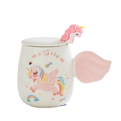 Mug licorne en céramique avec base chauffante USB 300ml