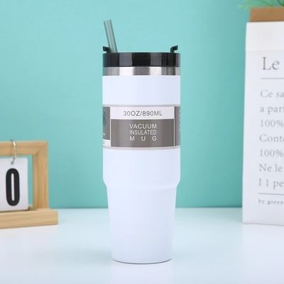 20 oz Tumbler Tumblers en acier inoxydable,reutilisable à double paroi isolation sous vide tasse de café pour la maison, bureau, travaux extérieurs