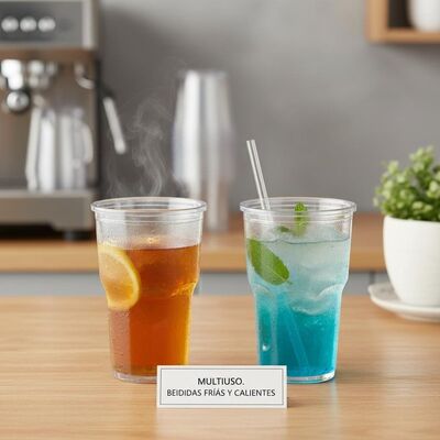Tablette en plastique polyvalente adaptée aux boissons chaudes et froides Idéal pour le service de boissons dans les restaurants Les cafés et les événements